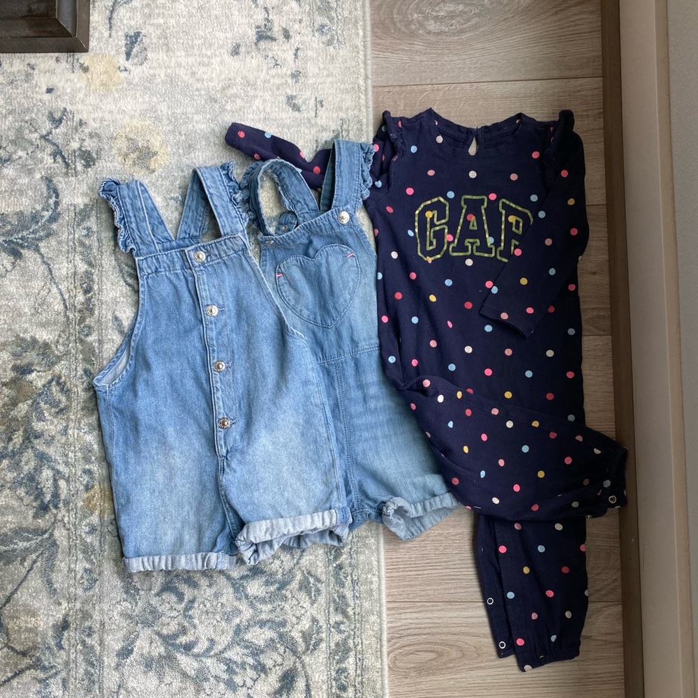 Mini Overalls bundle 🤍
